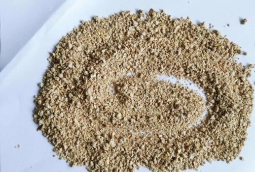 陳化豆加工的豆粕長這樣