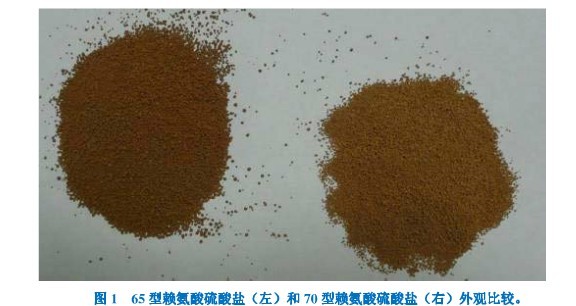 70%的賴氨酸硫酸鹽的營(yíng)養(yǎng)指標(biāo)