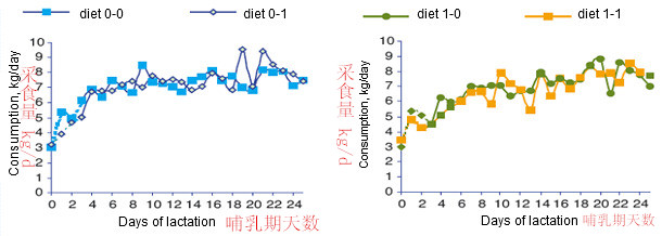 分娩前后采用特定的日糧