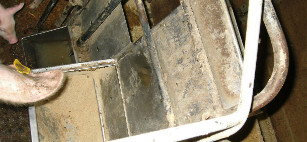 分娩舍的飼料發放的飼養管理系統